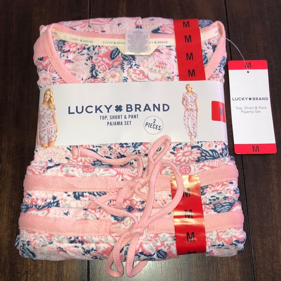 Lucky Brand Other - New Lucky Brand 3 piece PJ Set